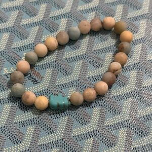 Natural Stone Beaded Bracelet